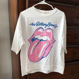 Fantastic Fawn Rolling Stones Top